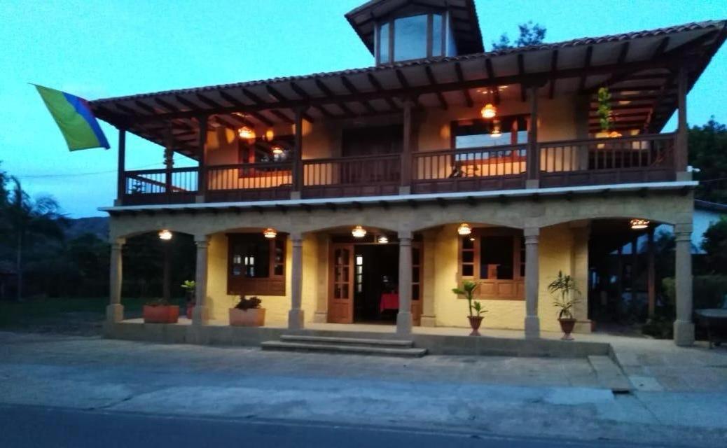 Hosteria Campestre San Fermin Ráquira Dış mekan fotoğraf